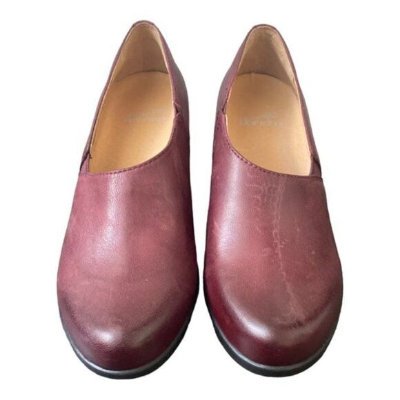Dansko New Women's Camdyn Wine Leather size 38 - Picture 2 of 12